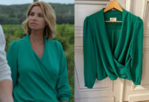 JOSÉPHINE, ANGE GARDIEN : la blouse verte de Laure