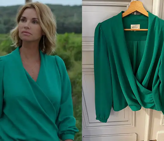 JOSÉPHINE, ANGE GARDIEN : la blouse verte de Laure