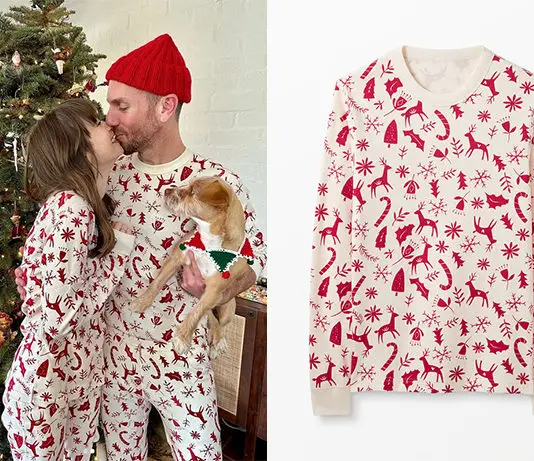 STYLE : Merry Christmas from Lily Collins and Charlie McDowell