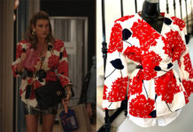 EMILY IN PARIS : Madeline’s floral jacket in S3E03
