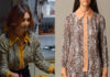 ODIO IL NATALE : la blouse léopard de Marta, la mère de Gianna dans le premier épisode