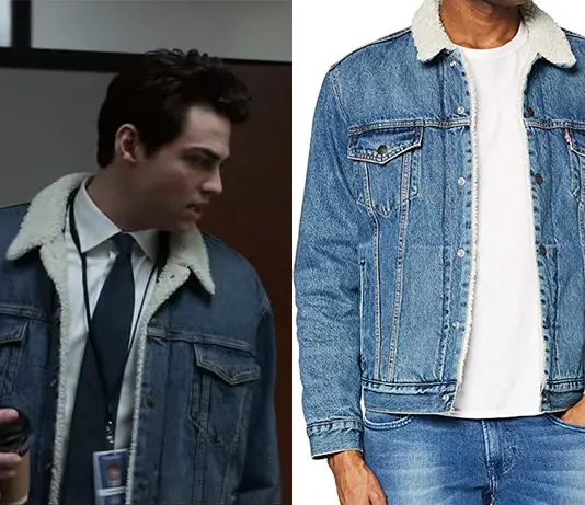 THE RECRUIT : Owen’s denim jacket in S1E01