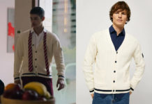 ÉLITE : Patrick’s beige cardigan in S6E05