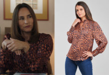 ICI TOUT COMMENCE : la blouse à fleurs de Rose dans l’épisode 547