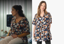 DEMAIN NOUS APPARTIENT : la blouse de grossesse de Roxane dans l’épisode 1323