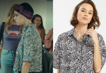 LYCÉE TOULOUSE LAUTREC : la chemise léopard de Charlie dans l’épisode 1×05