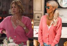 DEMAIN NOUS APPARTIENT : le cardigan rose de Chloé dans l’épisode 1340