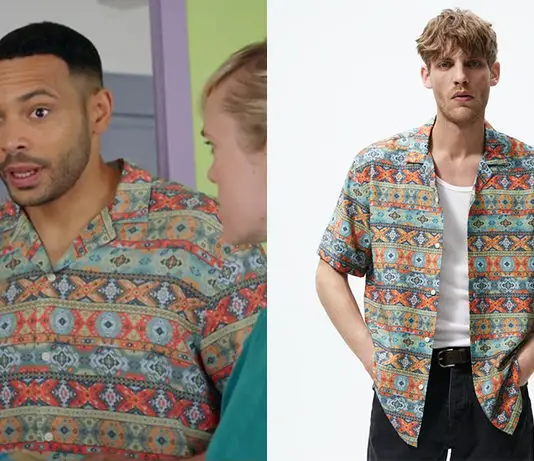 CÉSAR WAGNER : les chemises imprimées de Grégoire dans l’épisode 1×06