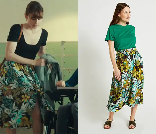 LYCÉE TOULOUSE LAUTREC : la jupe à fleurs de Mme Janin dans l’épisode 1×03