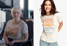 CÉSAR WAGNER : le t-shirt soleil de Léa dans l’épisode 1×06