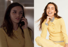 UN SI GRAND SOLEIL : le pull safran côtelé de Margot dans l’épisode 1072