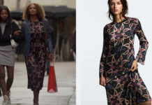 UN SI GRAND SOLEIL : la robe de Mo dans l’épisode 1075