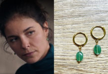 DEMAIN NOUS APPARTIENT : les boucles d’oreilles vertes de Roxane