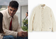 DEMAIN NOUS APPARTIENT : la surchemise rembourrée en velours côtelé de Nathan dans l’épisode 1334