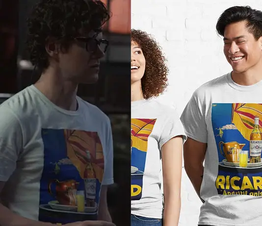 KALEIDOSCOPE : Stan’s Ricard tee in the Blue episode
