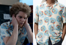 CAPITAINE MARLEAU : la chemise à figures géométriques de Vincent dans l’épisode « Follie’s » 4×08