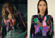 DEMAIN NOUS APPARTIENT : la chemise multicolore d’Adèle dans l’épisode 1364