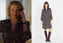 UN SI GRAND SOLEIL : la robe fleurie col tunisien d’Alix dans l’épisode 1081