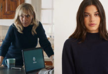 DEMAIN NOUS APPARTIENT : le pull bleu marine dans l’épisode 1364