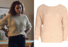 DEMAIN NOUS APPARTIENT : le pull ajouré de Bénédicte dans l’épisode 1356