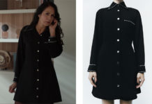 UN SI GRAND SOLEIL : la robe à clous de Claudine dans l’épisode 1092