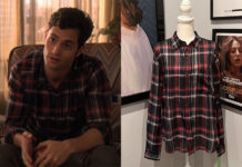 GOSSIP GIRL : Dan’s plaid shirt in S4E07