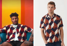 PERFECT MATCH : Dom’s geometric short sleeve shirt