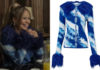 YOU : Gemma’s klein blue cardigan in S4E04