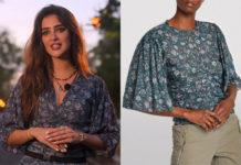 PERFECT MATCH : Ines’s floral blouse in S1E05
