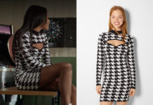 UN SI GRAND SOLEIL : la robe pied-de-poule d’Inès dans l’épisode 1086