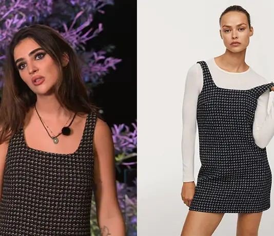 PERFECT MATCH : Ines’s tweed dress in S1E07