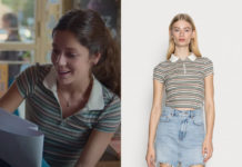 Chaque fois qu’on s’est aimés : le polo rayé d’Irene dans l’épisode 1×01