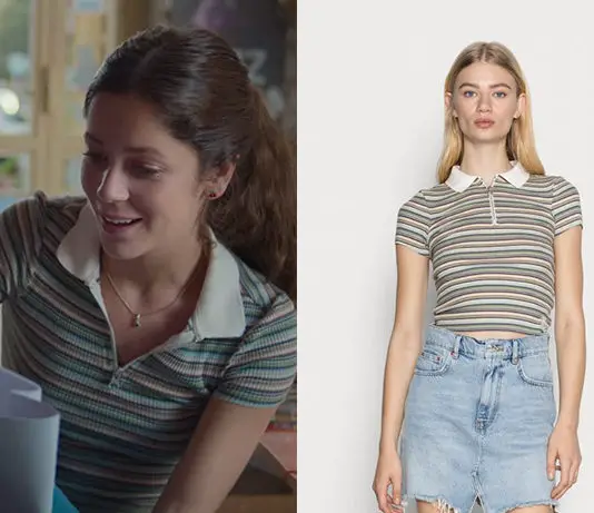 Chaque fois qu’on s’est aimés : le polo rayé d’Irene dans l’épisode 1×01