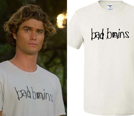 OUTER BANKS : John B’s bad brains t-shirt in S3E03