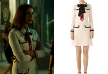 CLASS : Koel’s Bow Neck Piped Jersey Dress,in S1E08