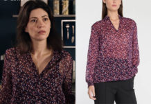 ICI TOUT COMMENCE : la blouse multicolore de Lola dans l’épisode 610