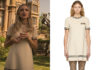 YOU : Phoebe’s Off-White Wool Horsebit Dress in S4E04