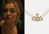 YOU : Phoebe’s One Row Pearl Bas Relief Choker in S4E02