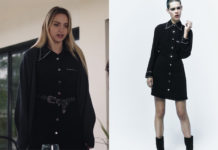 ICI TOUT COMMENCE : la robe noire à clous de Salomé dans l’épisode 595