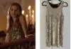 GOSSIP GIRL : Serena’s sequin minidress in S1E01