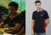 CLASS : Veer’s navy polo shirt in S1E01