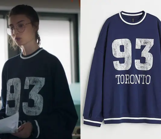 LES BRACELETS ROUGES : le sweatshirt « 93 Toronto » de Zoé dans l’épisode 4×03