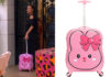 LOL : Qui rit, sort ! : la valise rose « lapin » d’Adèle