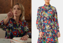 UN SI GRAND SOLEIL : la robe à fleurs d’Alix dans l’épisode 1112