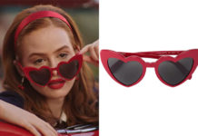 RIVERDALE : Cheryl’s red sunglasses in S701