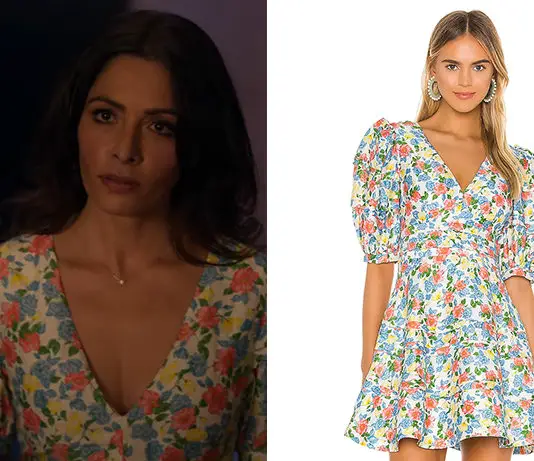 SEX/LIFE : Billie’s floral dress in S2E01