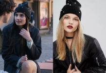 DEMAIN NOUS APPARTIENT : le bonnet noir à perles de Camille dans l’épisode 1376