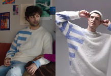 ICI TOUT COMMENCE : le pull blanc à rayures de David dans l’épisode 634