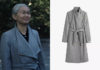 THE NIGHT AGENT : Diane’s grey coat in S1E03