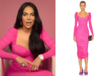 MOI GEORGINA : la robe rose de Georgina dans l’épisode 2×01